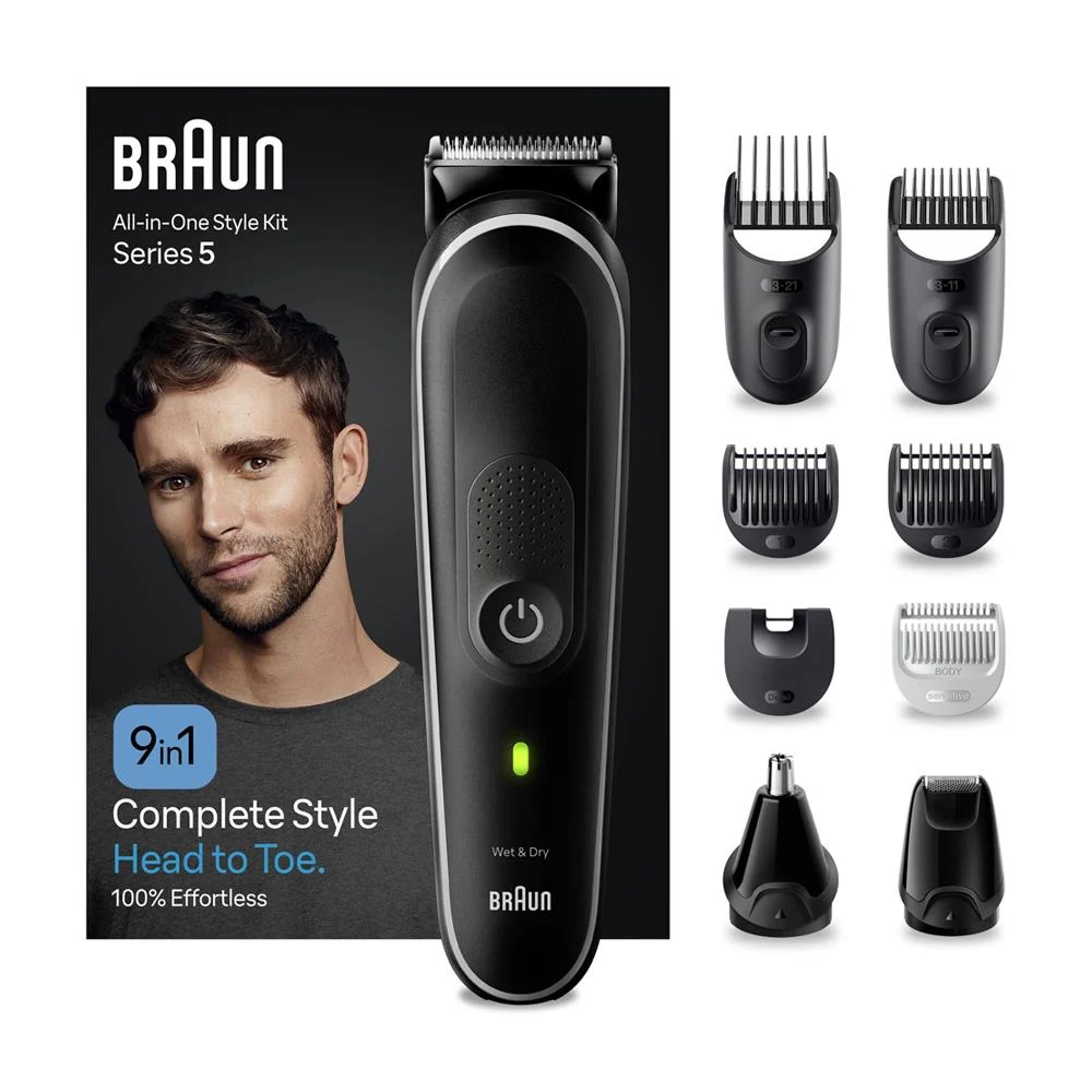 BRAUN MGK 5410 9'U BİR ARADA ERKEK BAKIM KİTİ