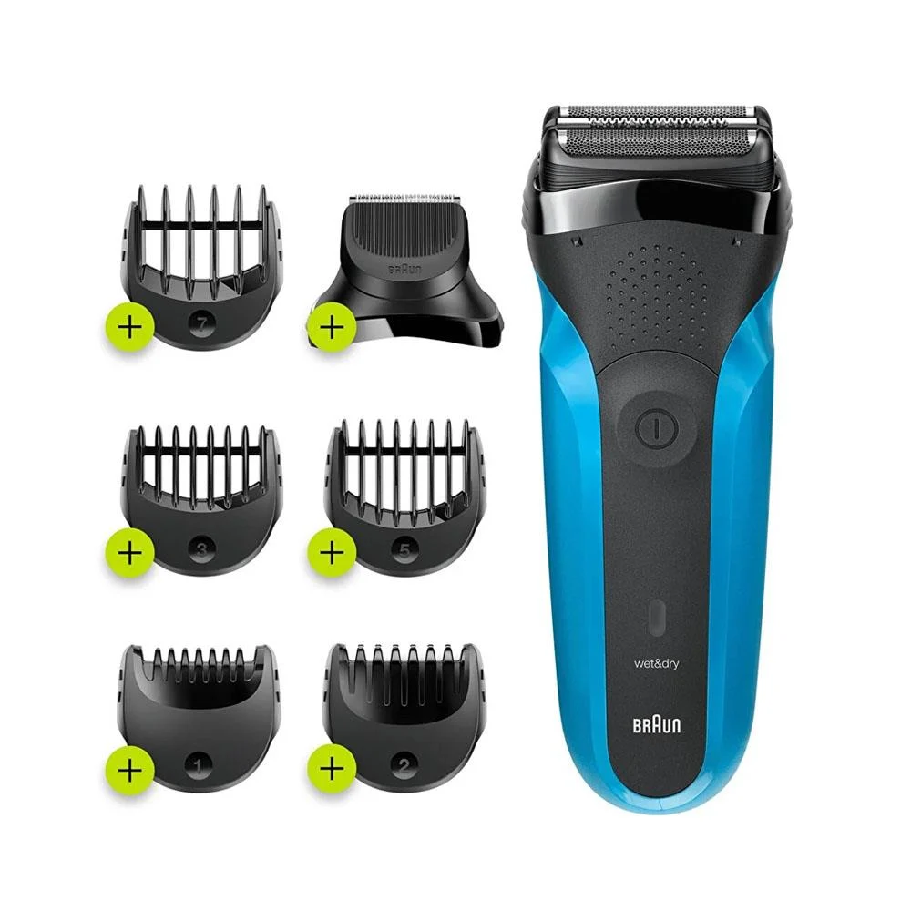 Braun Series 3 310 BT BLUE 3’ü 1 Arada Sakal Şekilendirici ve Tıraş Makinesi