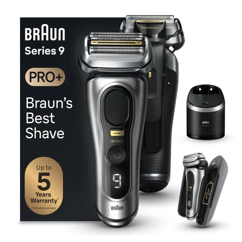 Braun 9577 CC 9 Pro Islak ve Kuru Tıraş Makinesi Smartcare Merkezi Powercase