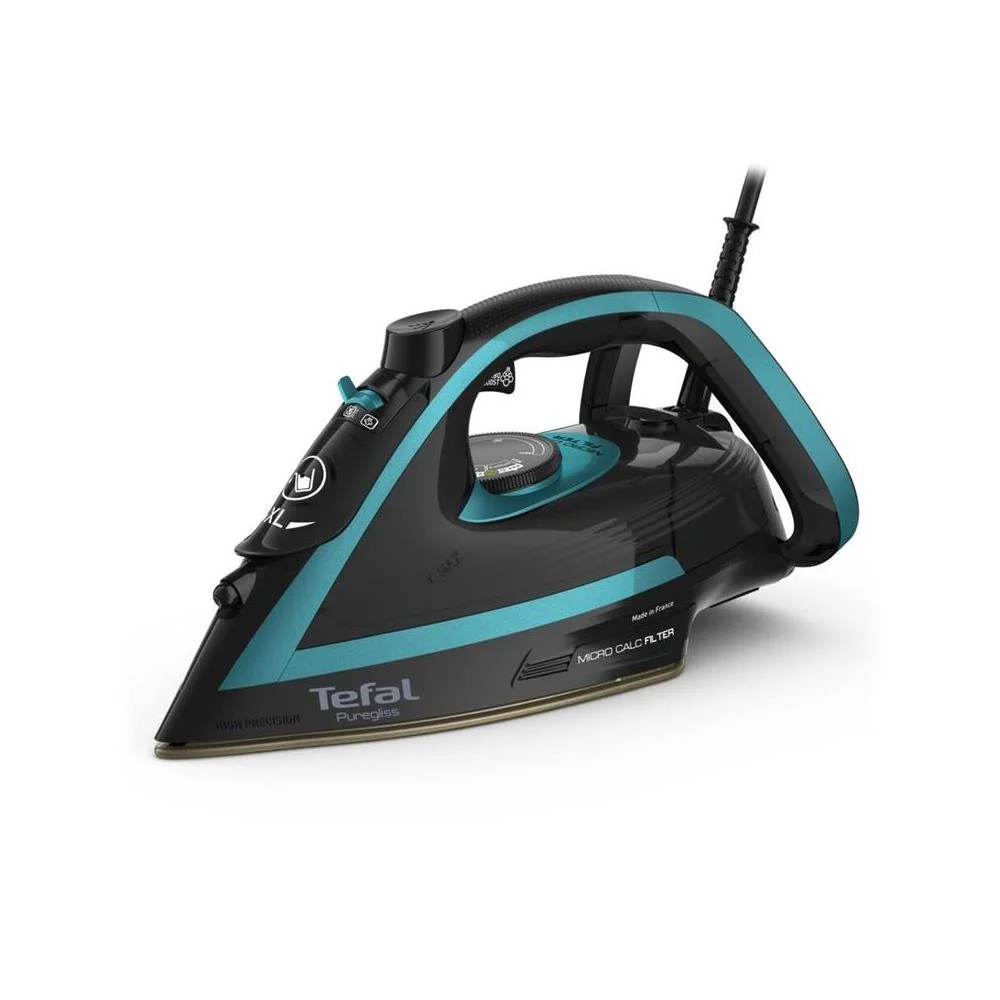 Tefal FV8066 Puregliss 3000 W Siyah Buharlı Ütü