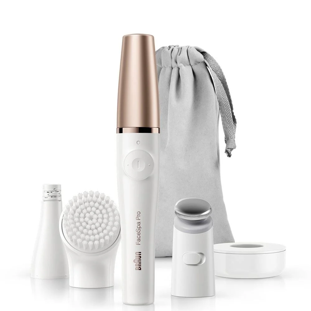 Braun FaceSpa Pro 911 -3 Ekstra Ürün- Yüz Epilasyon Cihazı Beyaz/Bronz