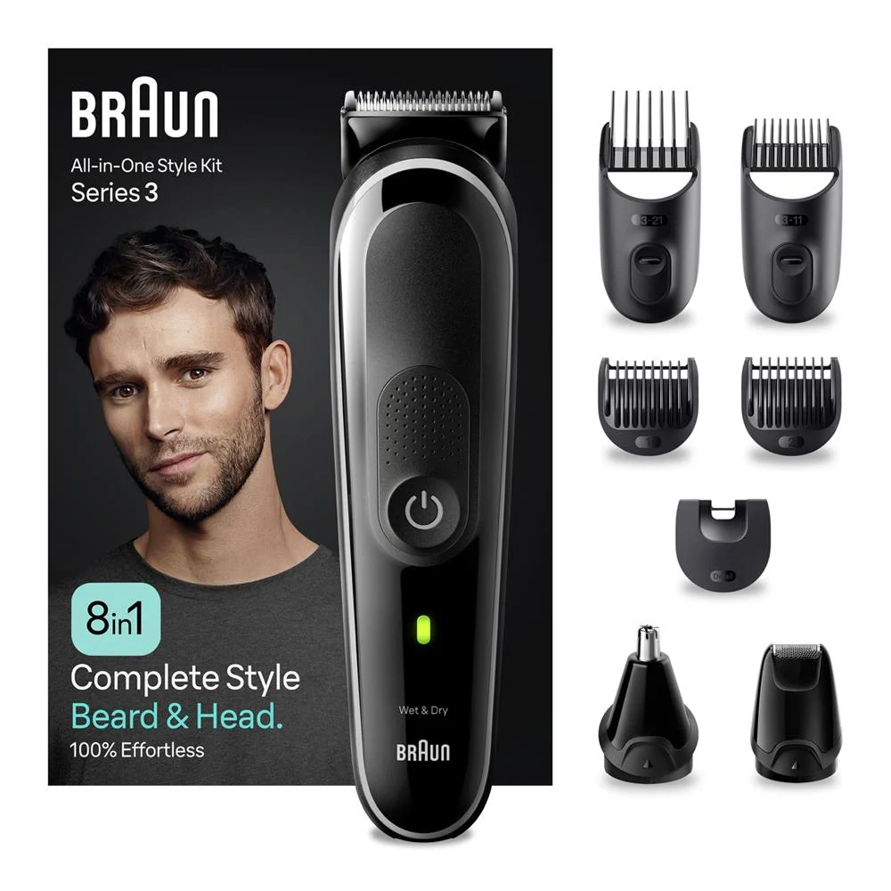 BRAUN MGK 3440 8'İ BİR ARADA ERKEK BAKIM KİTİ