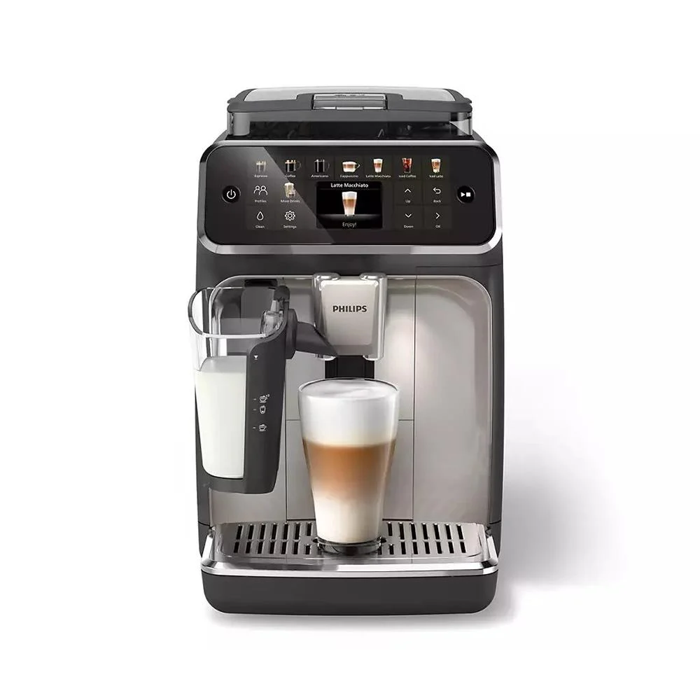 PHILIPS EP5547/90 Tam Otomatik Espresso Makinesi Krom Siyah