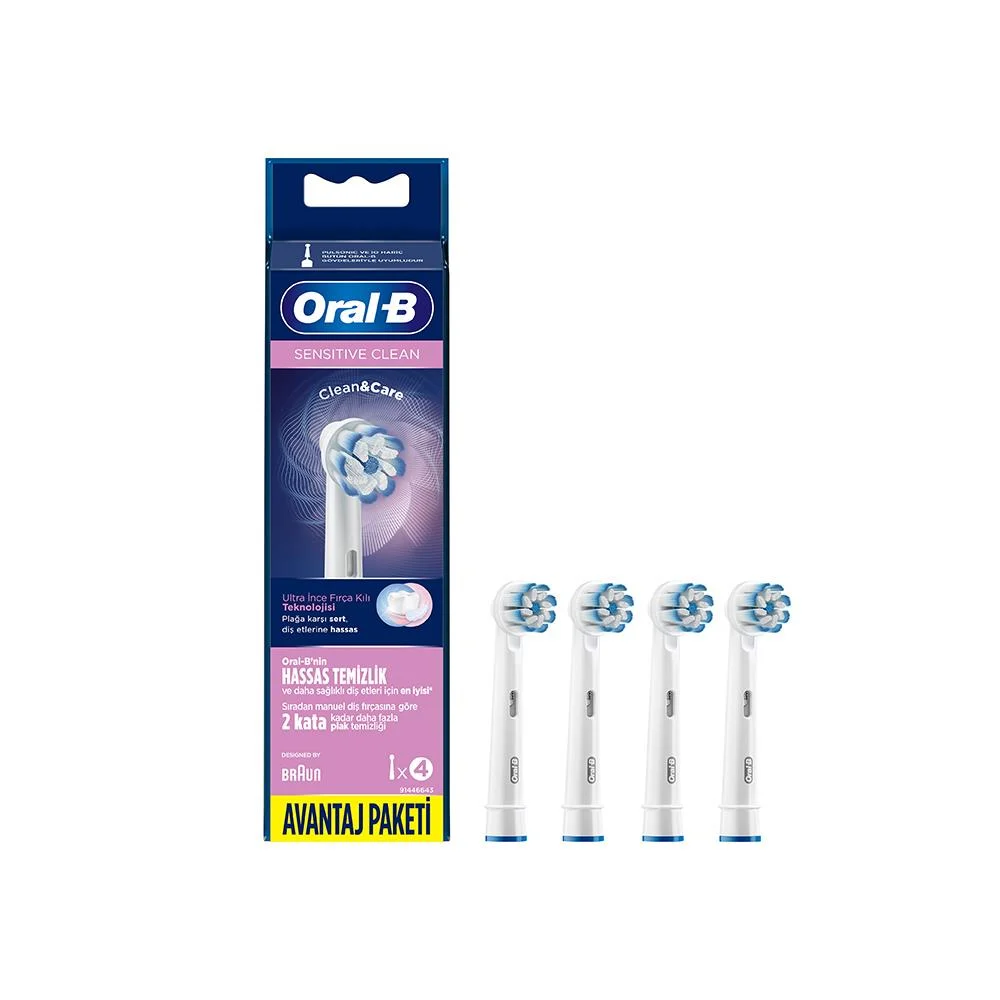 ORAL B EB60 3+1 YEDEK DİŞ FIRÇASI